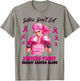 Sisters Don't Let Sisters Fight Breast Cancer Alone Warrior T-Shirt - T-Shirt | Sand
