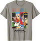 Avatar: The Last Airbender Four Elements Benders Box Panels T-Shirt - T-Shirt | Sand