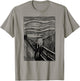 The Scream Famous Art by Munch Artist Painting Vintage T-Shirt - T-Shirt | Sand