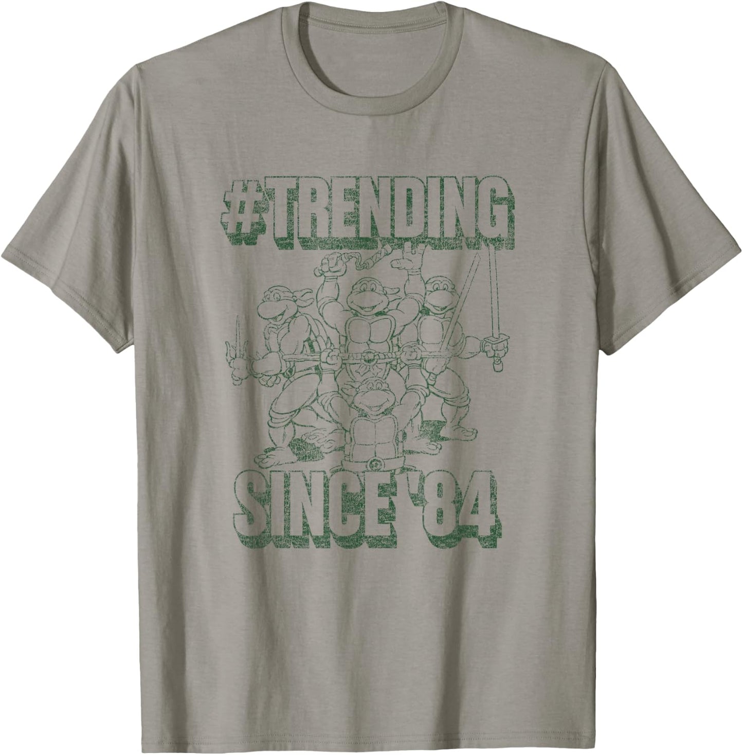 Teenage Mutant Ninja Turtles Vintage Training Since 1984 T-Shirt - T-Shirt | Sand