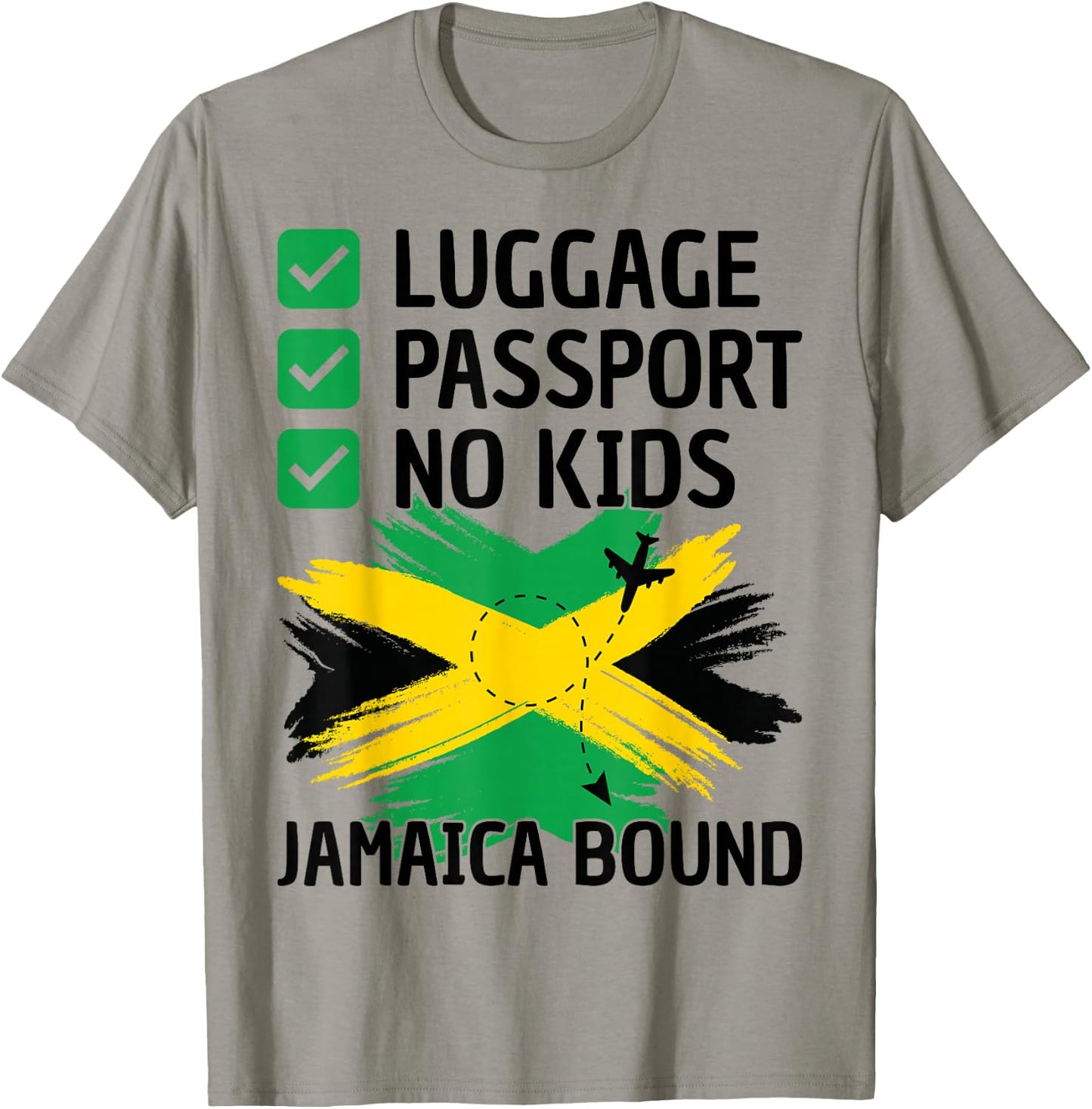 Jamaican Travel Vacation Outfit to Jamaica Men Women Jamaica Small T-Shirt - T-Shirt | Sand