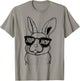 Hip Hop Bunny Face With Sunglasses for Boys Men Kids Easter T-Shirt - T-Shirt | Sand