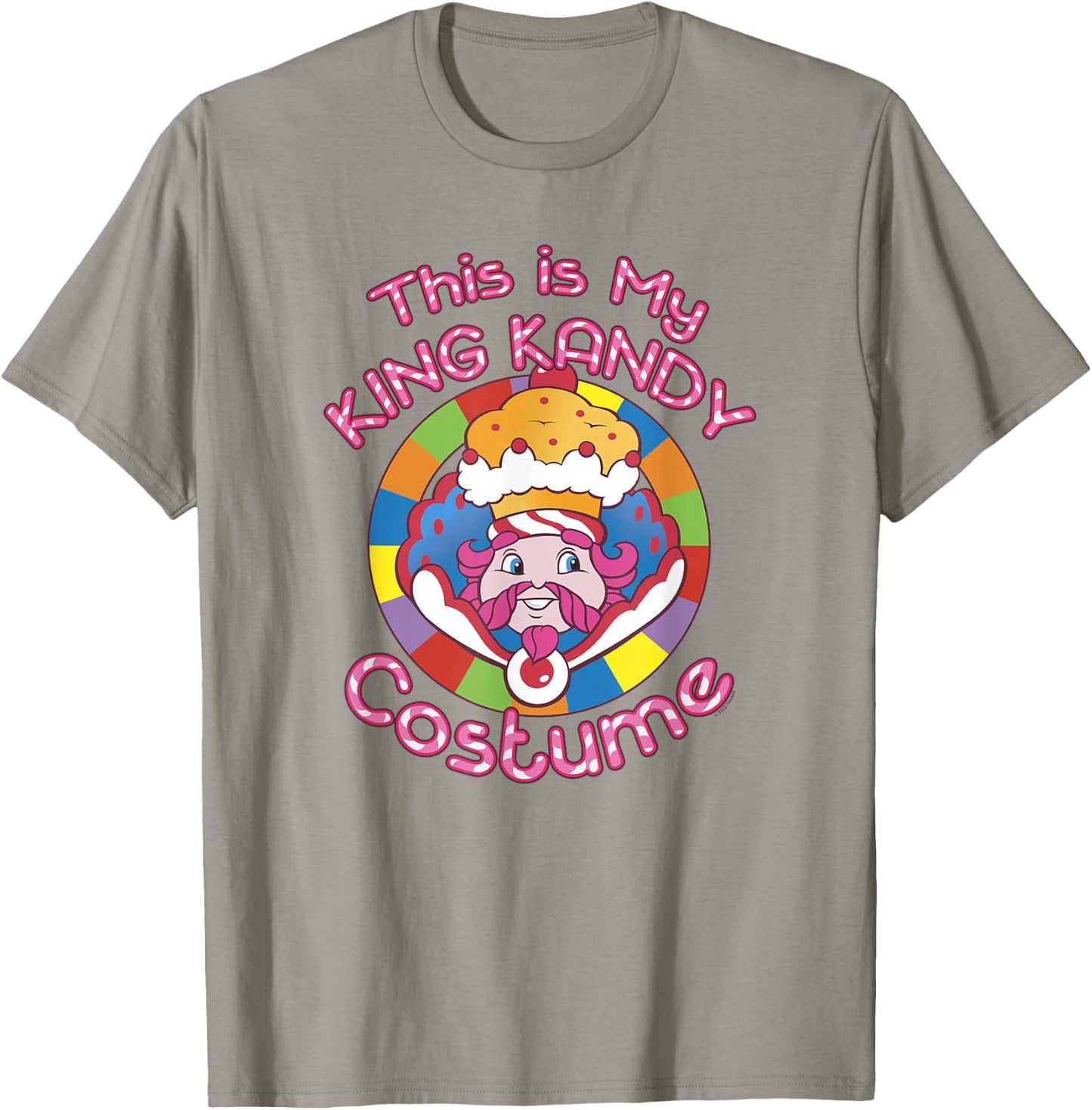 Candy Land Halloween This Is My King Kandy Costume T-Shirt - T-Shirt | Sand