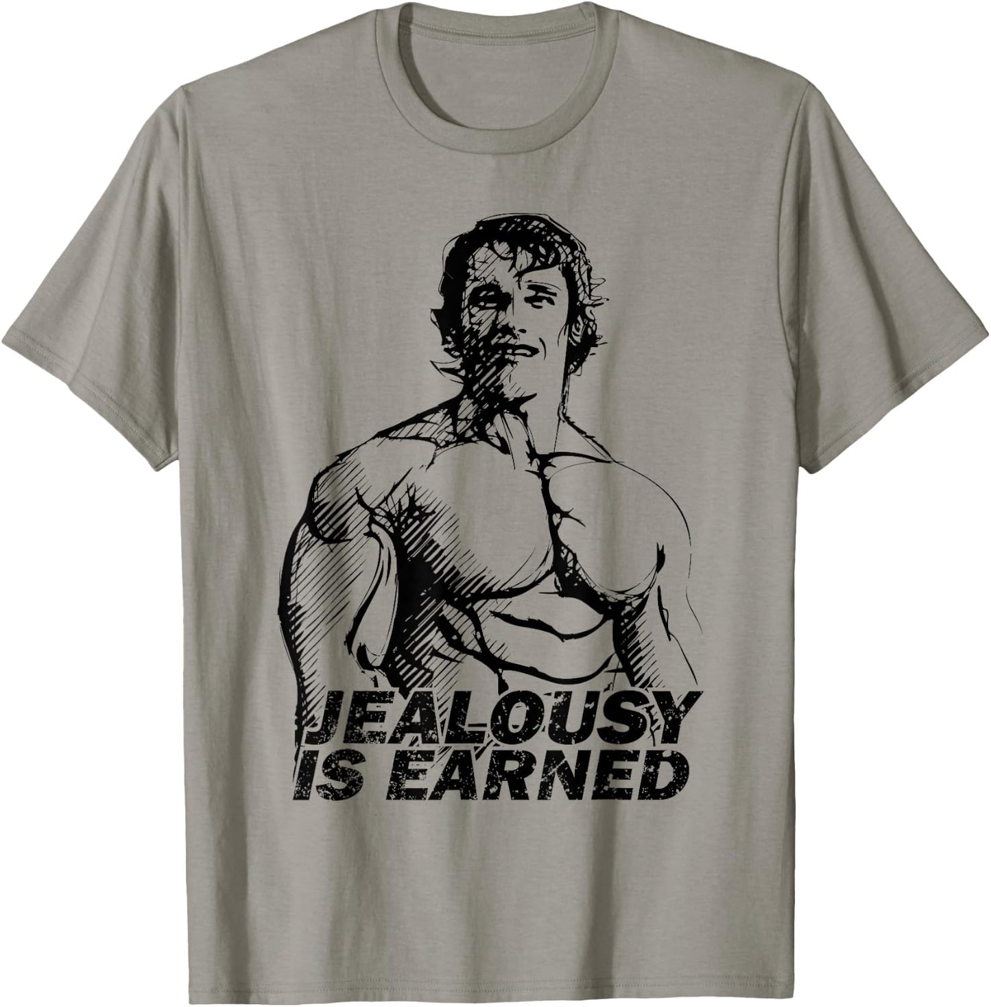 Bodybuilding Gym Inspiration Arnold Old School Golden Era T-Shirt - T-Shirt | Sand
