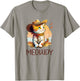 Meowdy Cat Funny Howdy Meme Western Cowboy Kitten T-Shirt - T-Shirt | Sand