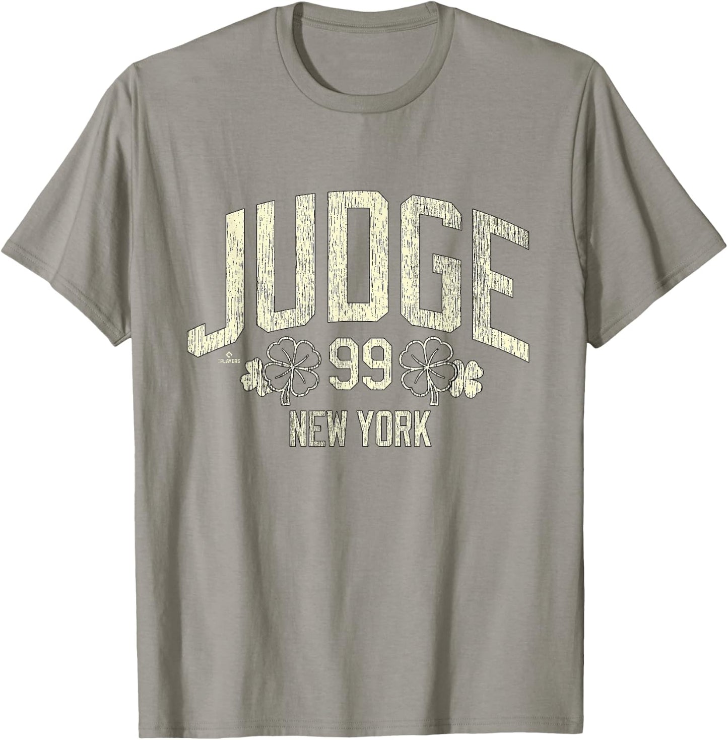 Aaron Judge New York Baseball St. Patrick's Day Clover T-Shirt - T-Shirt | Sand
