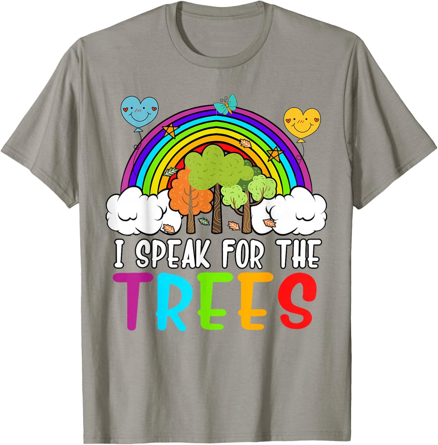 I Speak For the Trees Earth-Day Shirt Cute Kid Youth Toddler T-Shirt - T-Shirt | Sand