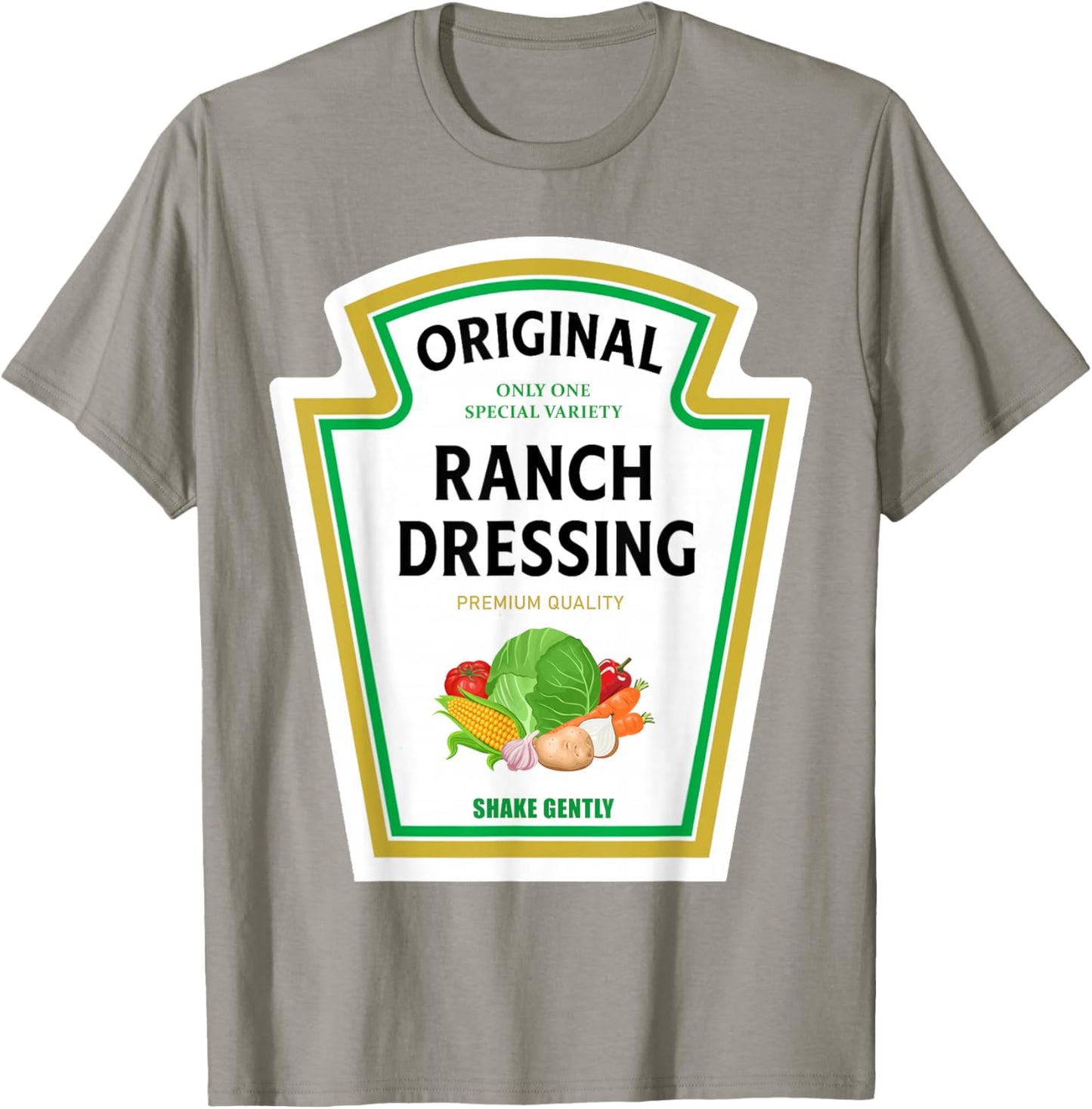 Ranch Dressing 2024 Ketchup Mustard Mayo Halloween Matching T-Shirt - T-Shirt | Sand