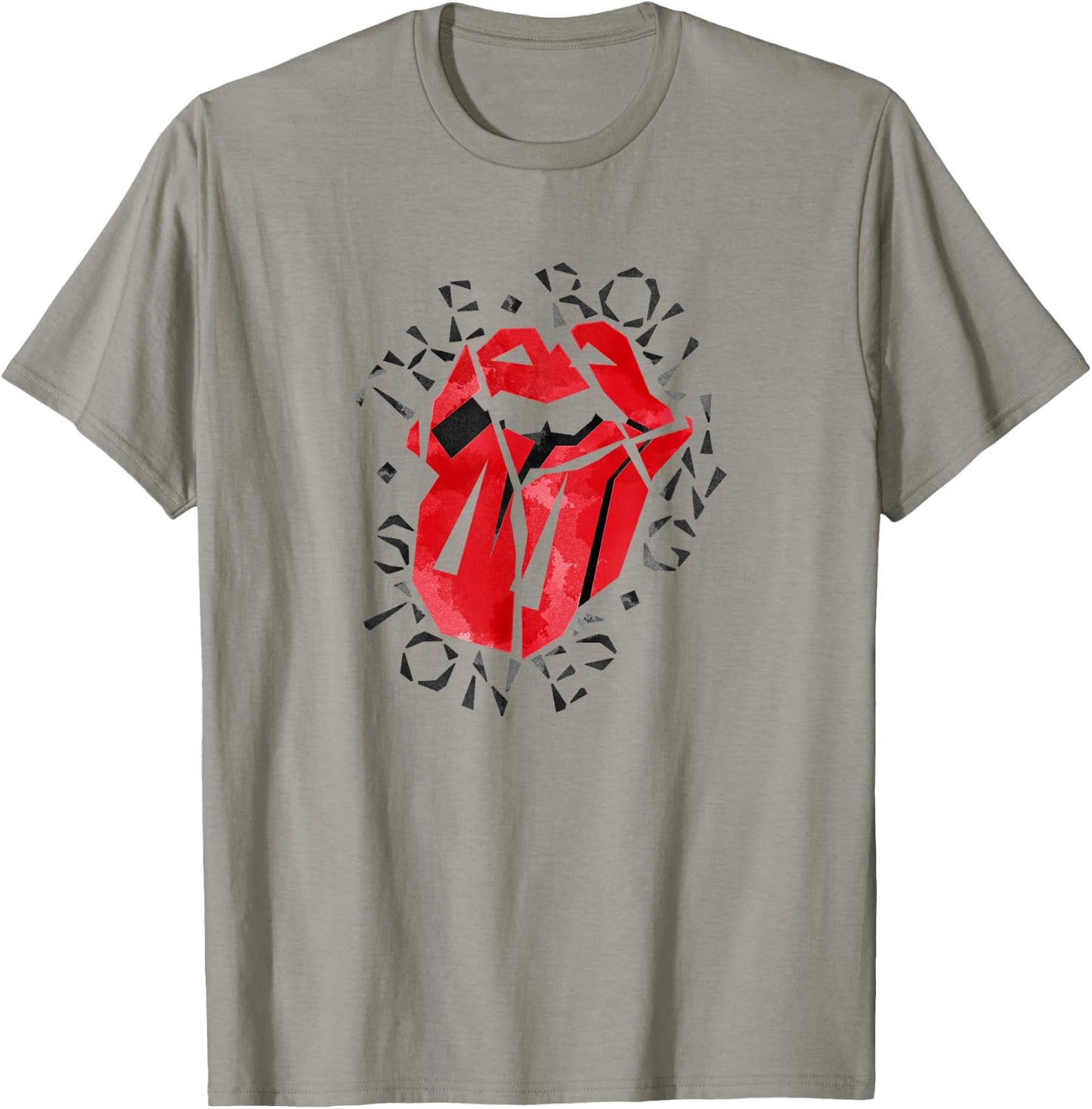Official The Rolling Stones HD Logo T-Shirt - T-Shirt | Sand