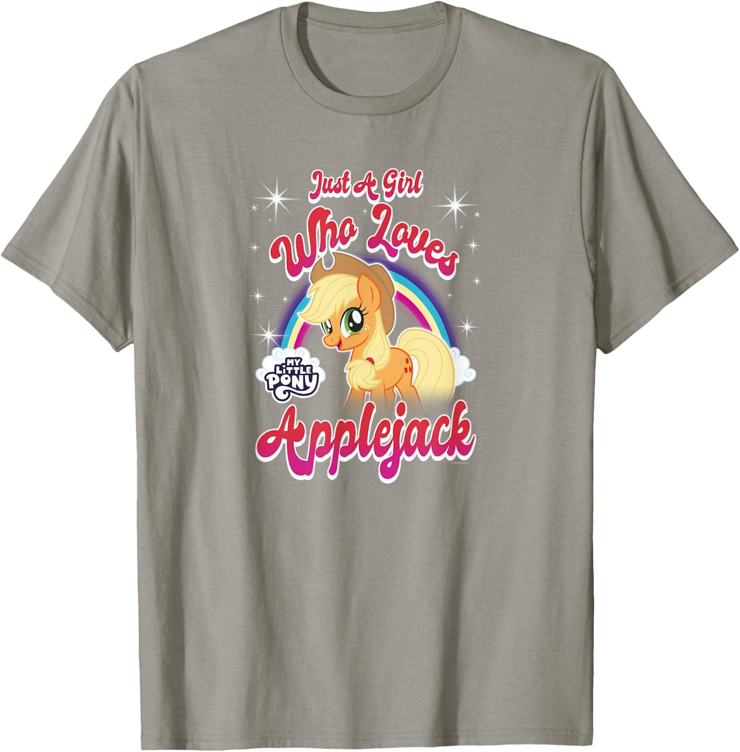 My Little Pony: Friendship is Magic Girl Who Loves Applejack T-Shirt - T-Shirt | Sand