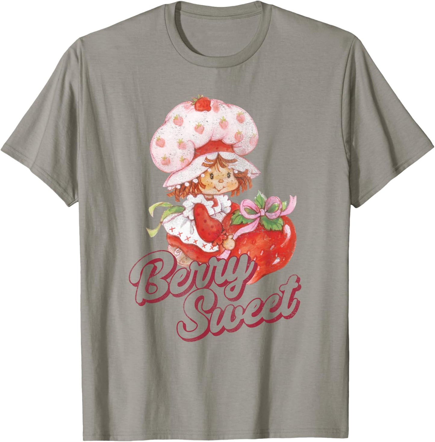 Strawberry Shortcake Vintage Berry Sweet Poster T-Shirt - T-Shirt | Sand