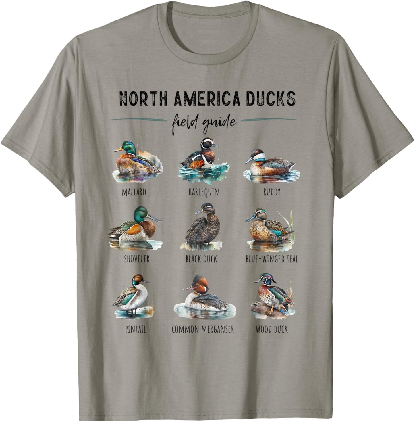 Ducks Guide Duck Lover Duck Guide Hunter Waterfowl Hunting T-Shirt - T-Shirt | Sand