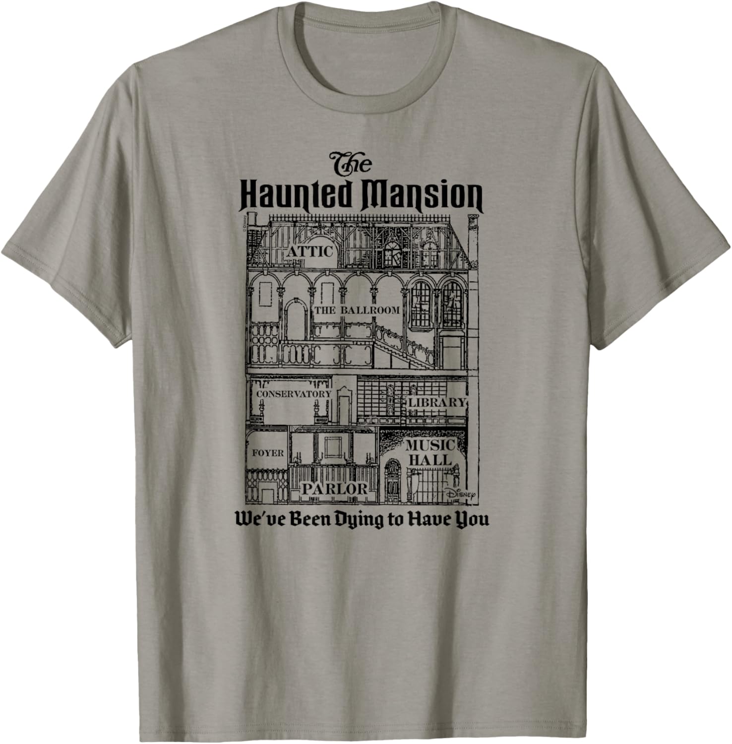 Haunted Mansion - Dying to Have You T-Shirt - T-Shirt | Sand