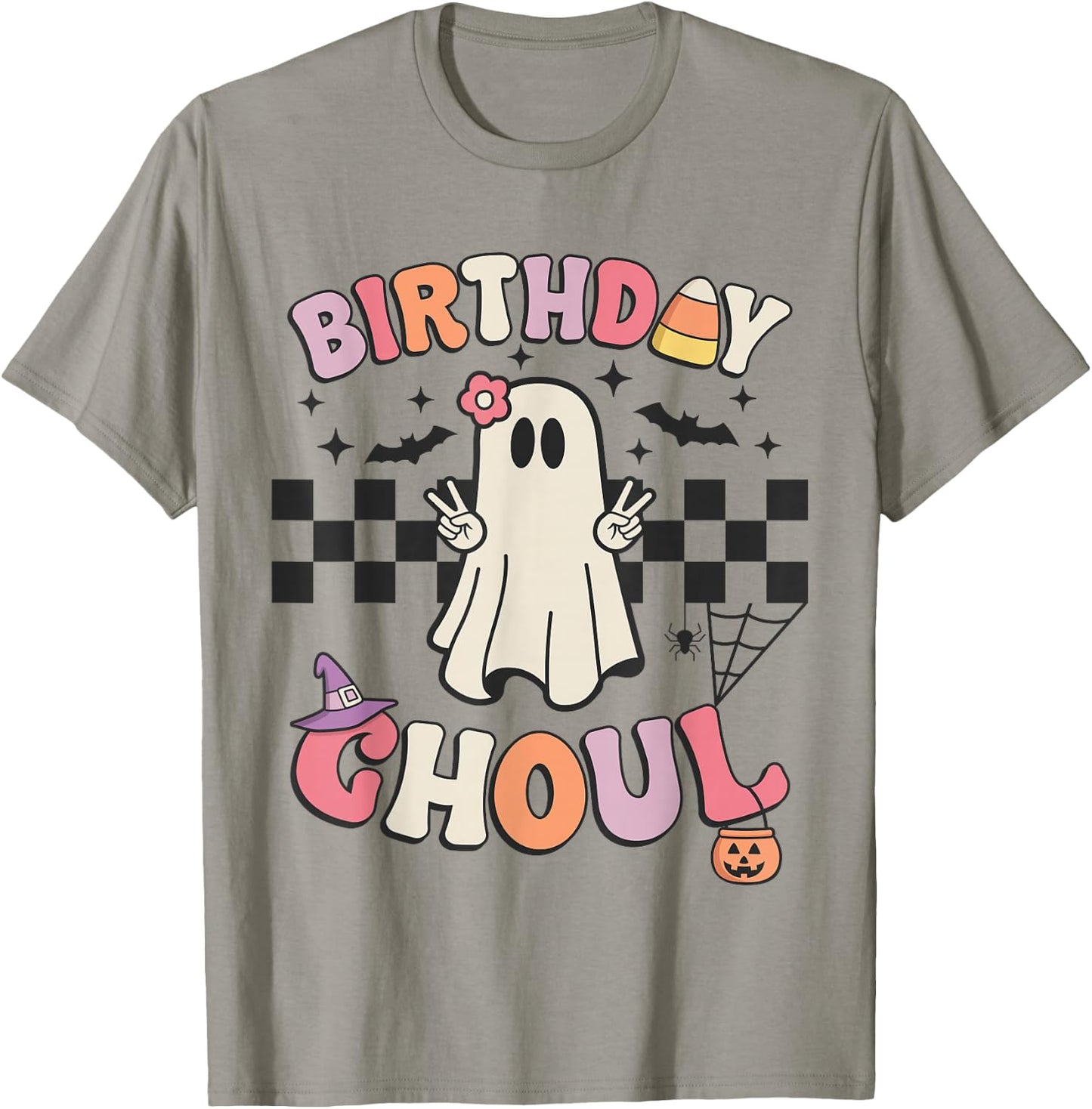 Halloween Birthday Ghoul BDay Party Anniversary Women Girls T-Shirt - T-Shirt | Sand