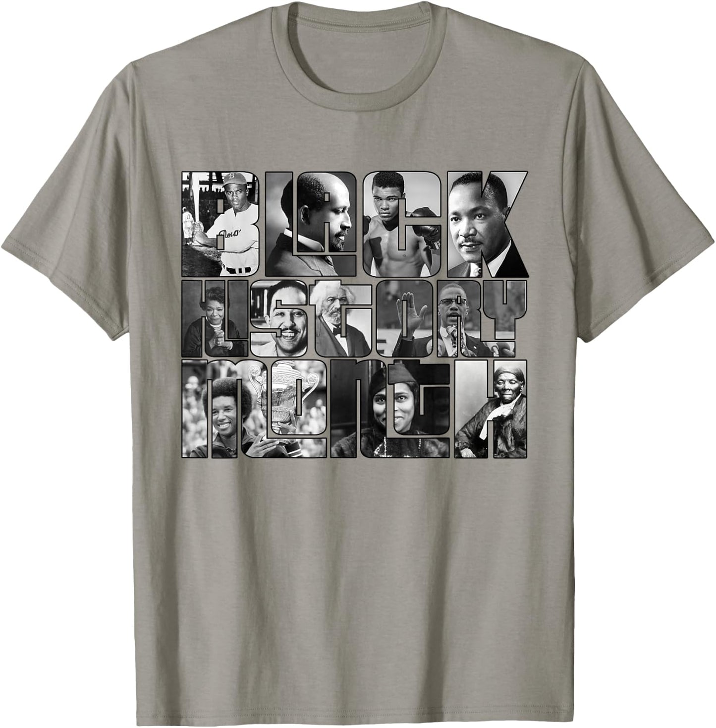 Black History Month 2023 great African American influencers T-Shirt - T-Shirt | Sand