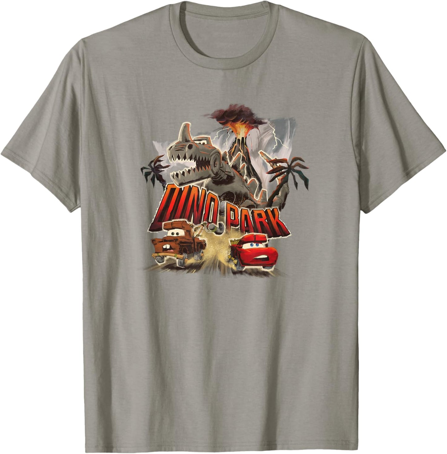 Disney Pixar Cars on the Road Mater and Lightning McQueen T-Shirt - T-Shirt | Sand