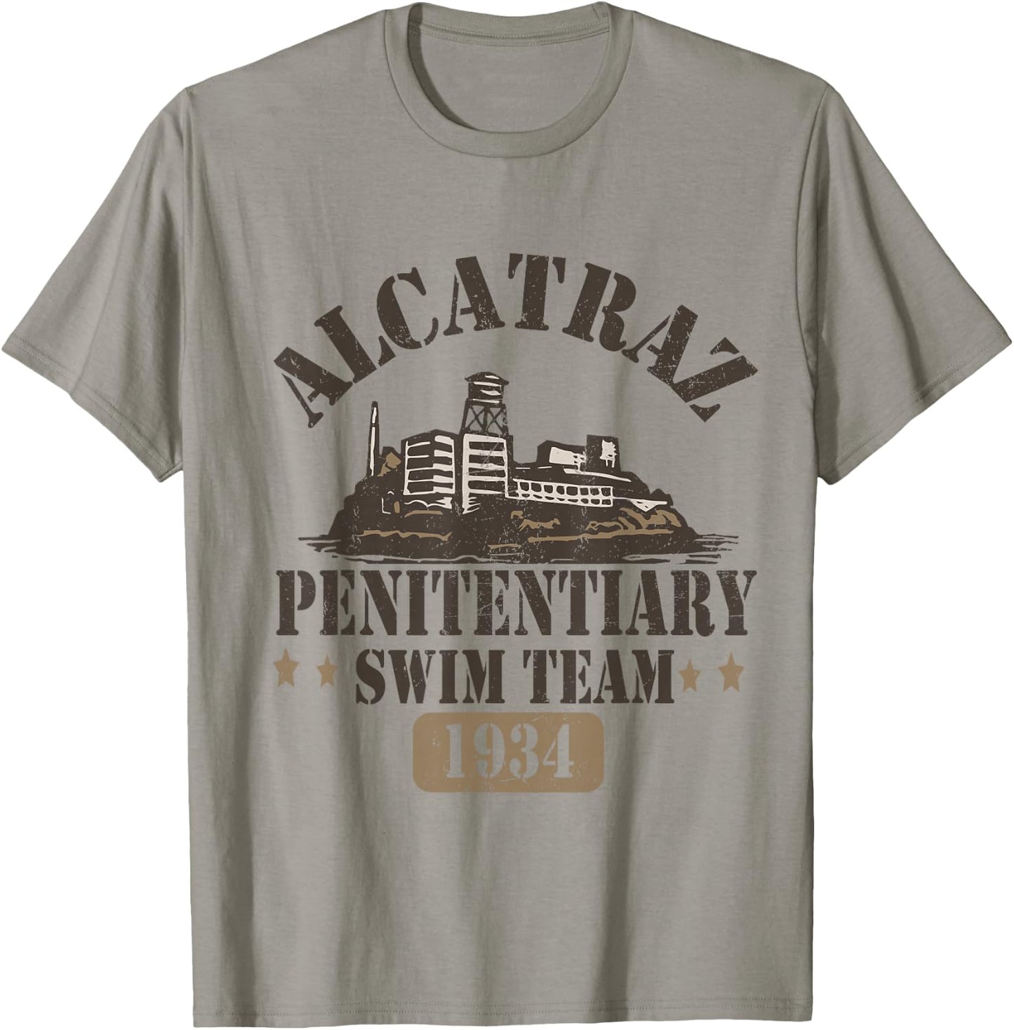 san francisco alcatraz Swim Team from 1934 T-Shirt - T-Shirt | Sand