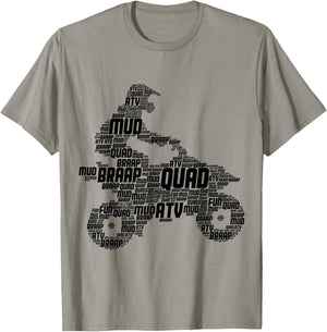 Quad Rider ATV Quad Biker Children Boys Men T-Shirt - T-Shirt | Sand