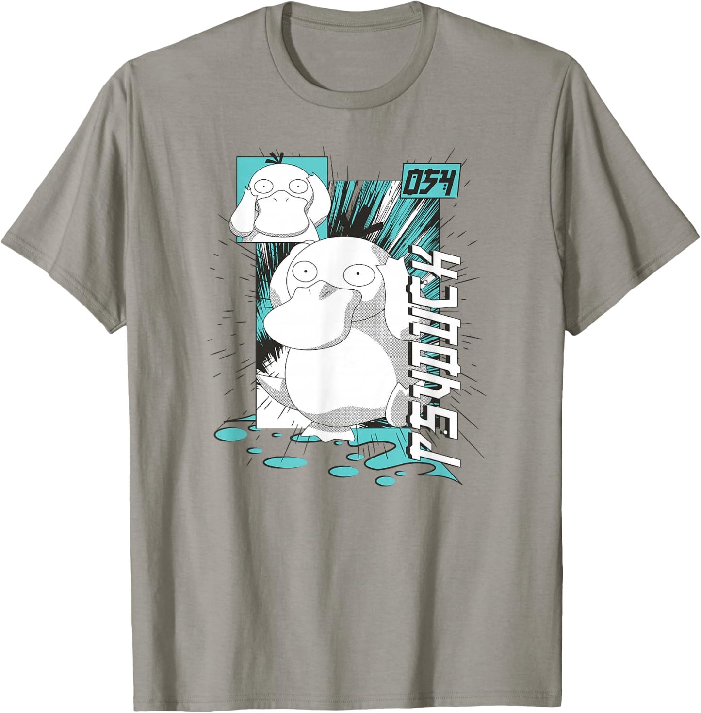 Pokémon - Psyduck Anime T-Shirt - T-Shirt | Sand