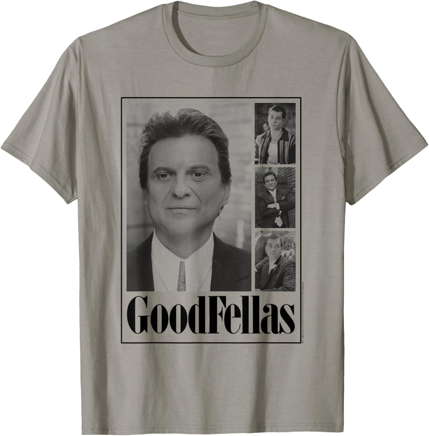 Goodfellas Four Block Photos Frame T-Shirt - T-Shirt | Sand