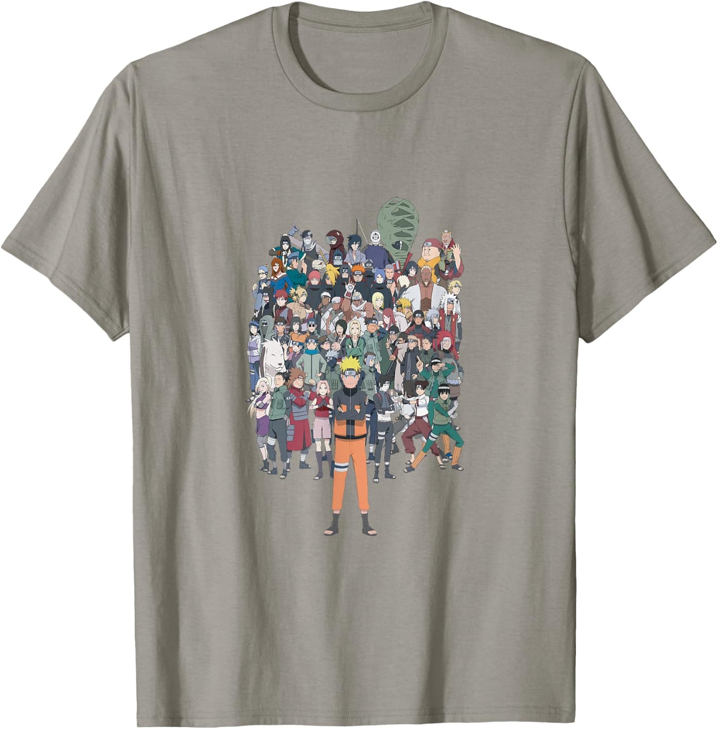 Naruto Shippuden Full Cast of Characters T-Shirt - T-Shirt | Sand