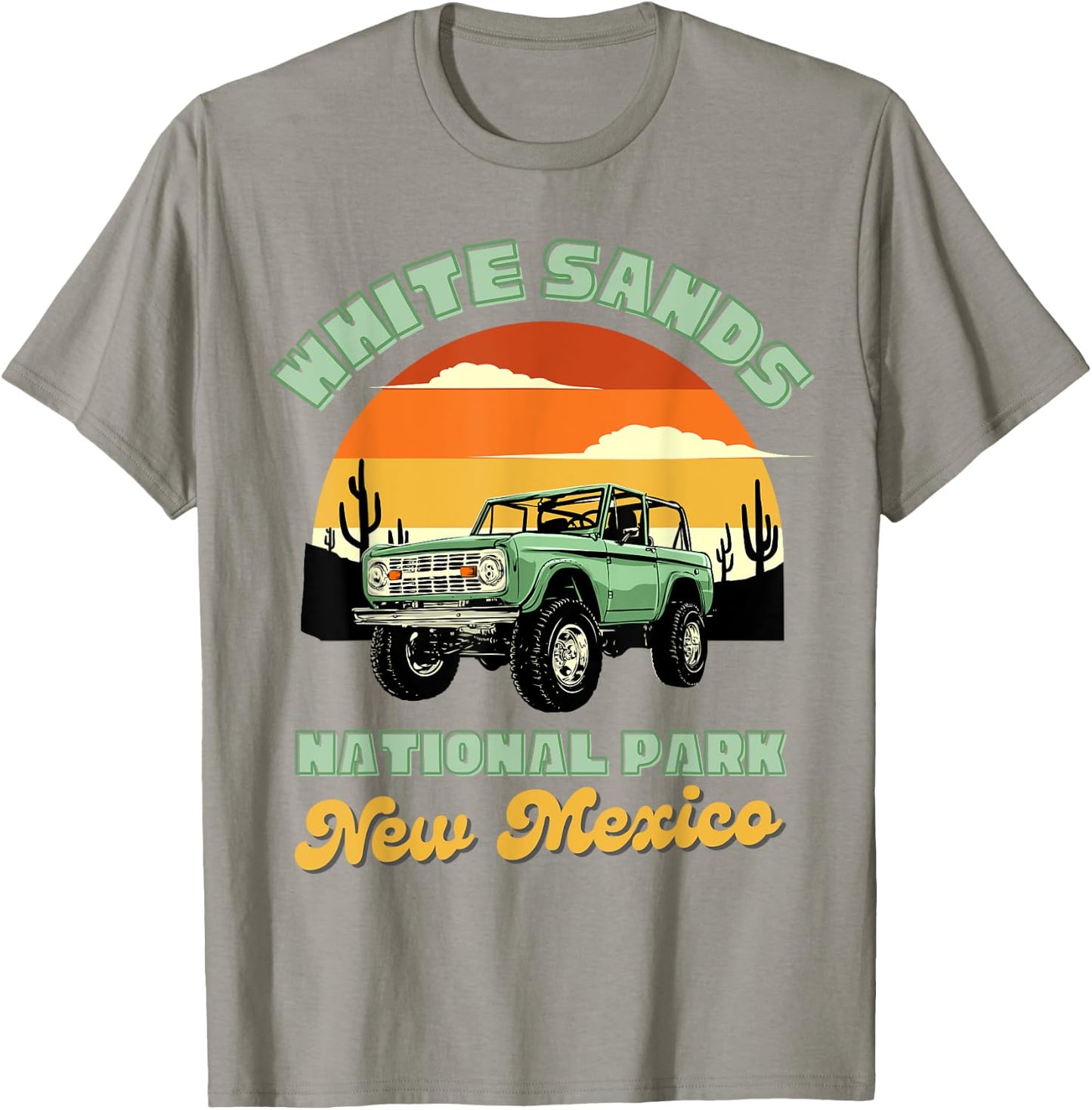 White Sands National Park New Mexico Retro Souvenir Travel T-Shirt - T-Shirt | Sand