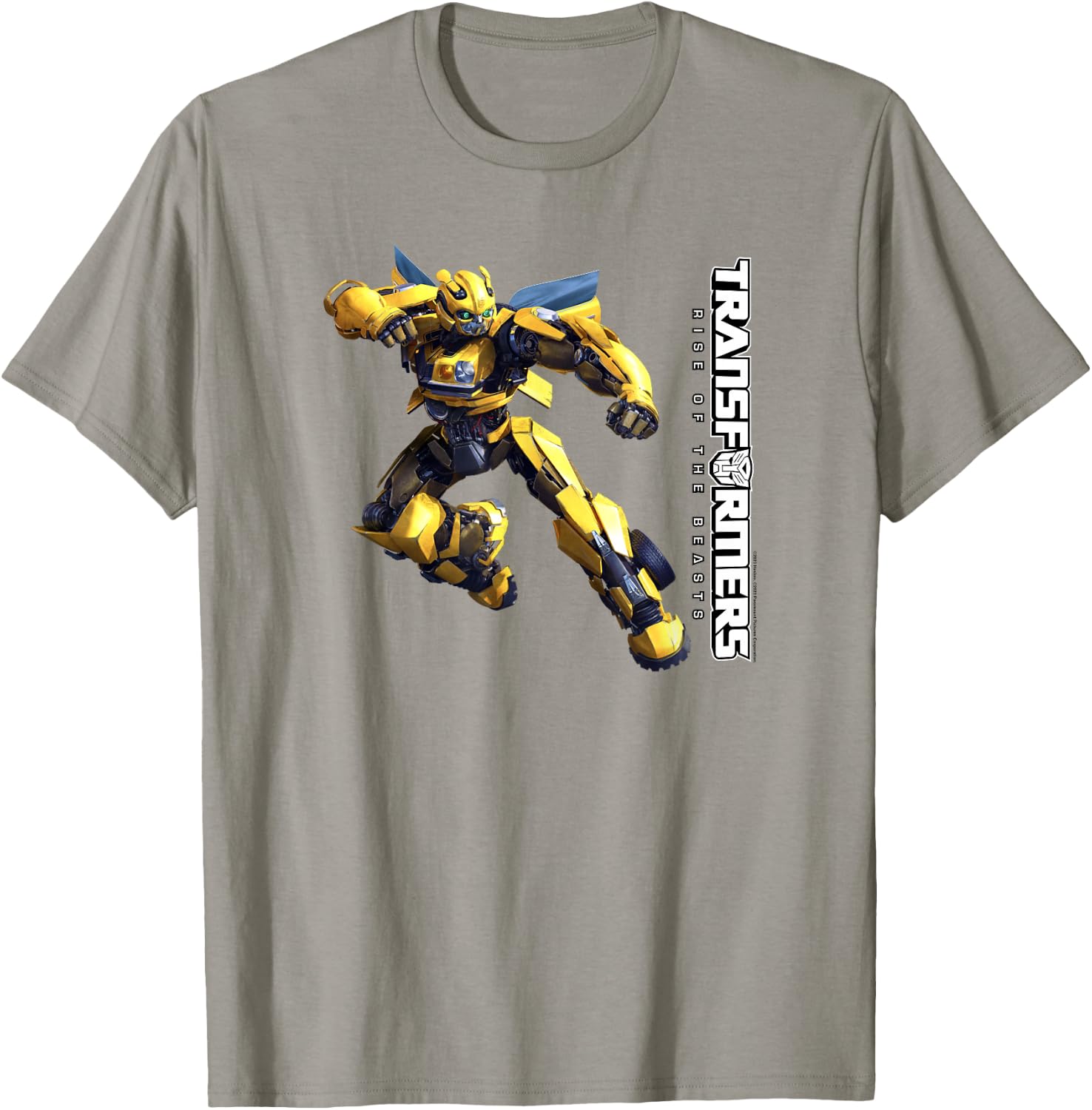 Transformers: Rise of The Beasts Bumblebee Full Body T-Shirt - T-Shirt | Sand