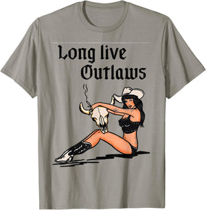 Long Live Outlaws T-Shirt - T-Shirt | Sand