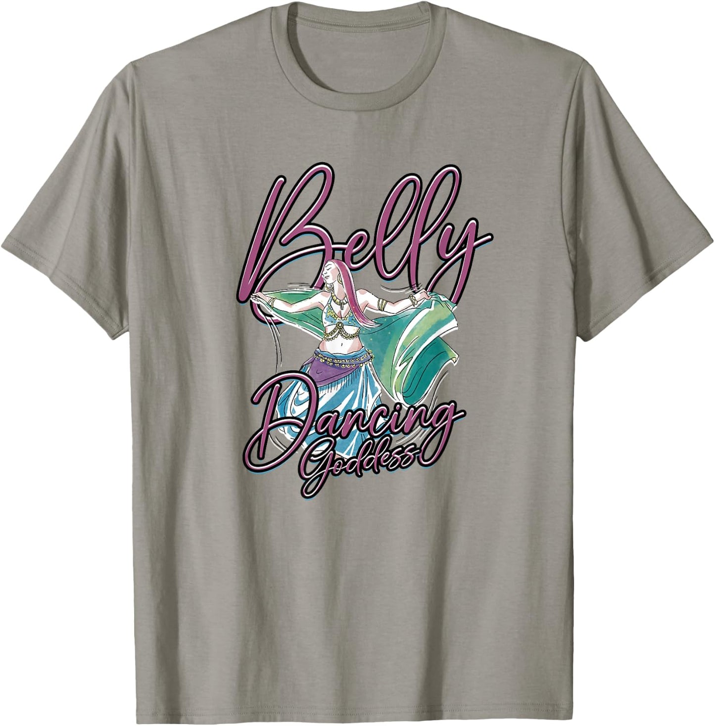 Belly Dancing Goddess - Belly Dancing T-Shirt - T-Shirt | Sand
