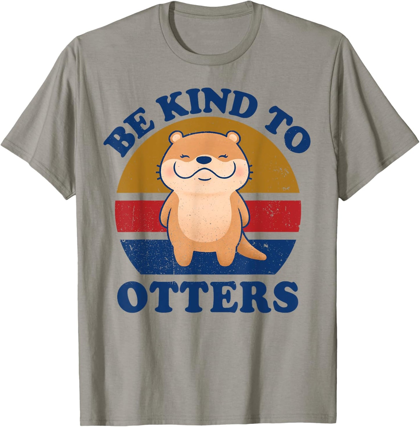 Otter-Shirt Be Kind To Otters Women Kids Toddler Boys Girls T-Shirt - T-Shirt | Sand