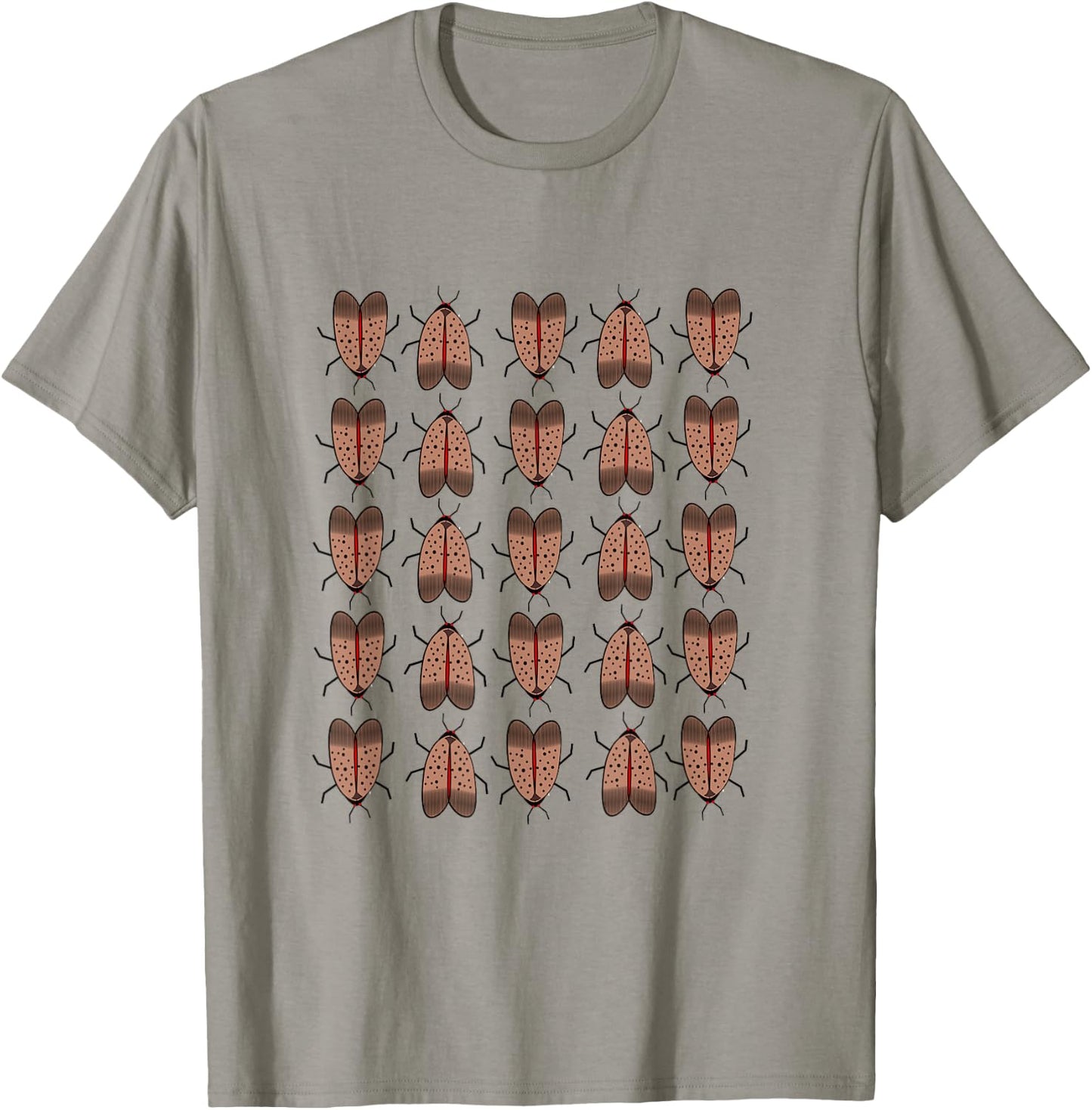 Spotted LanternFlies T-Shirt - T-Shirt | Sand
