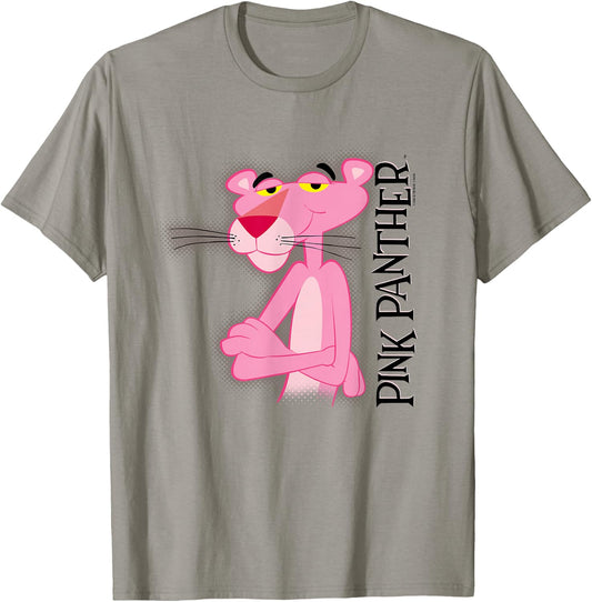Pink Panther Cool Cat Bling Small T-Shirt - T-Shirt | Sand