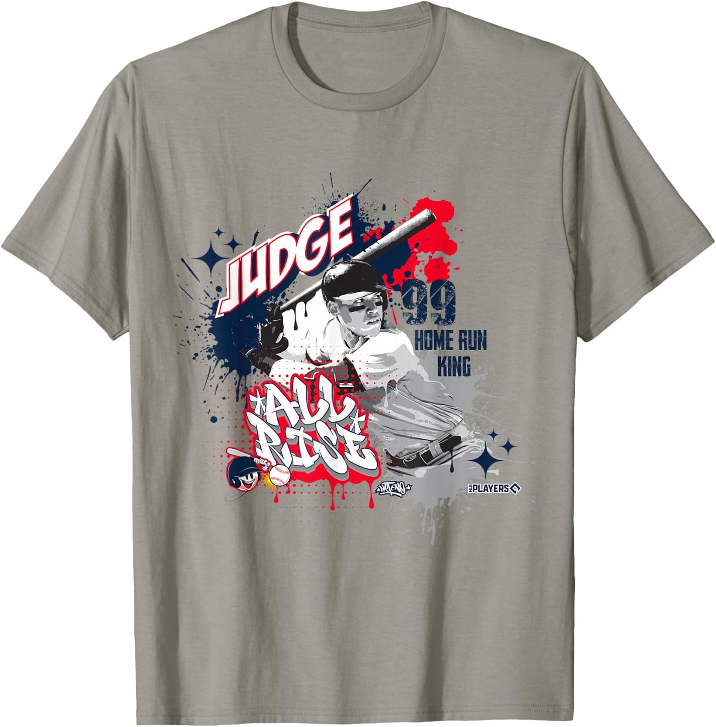 Aaron Judge New York Baseball Sket One x MLB Players T-Shirt - T-Shirt | Sand
