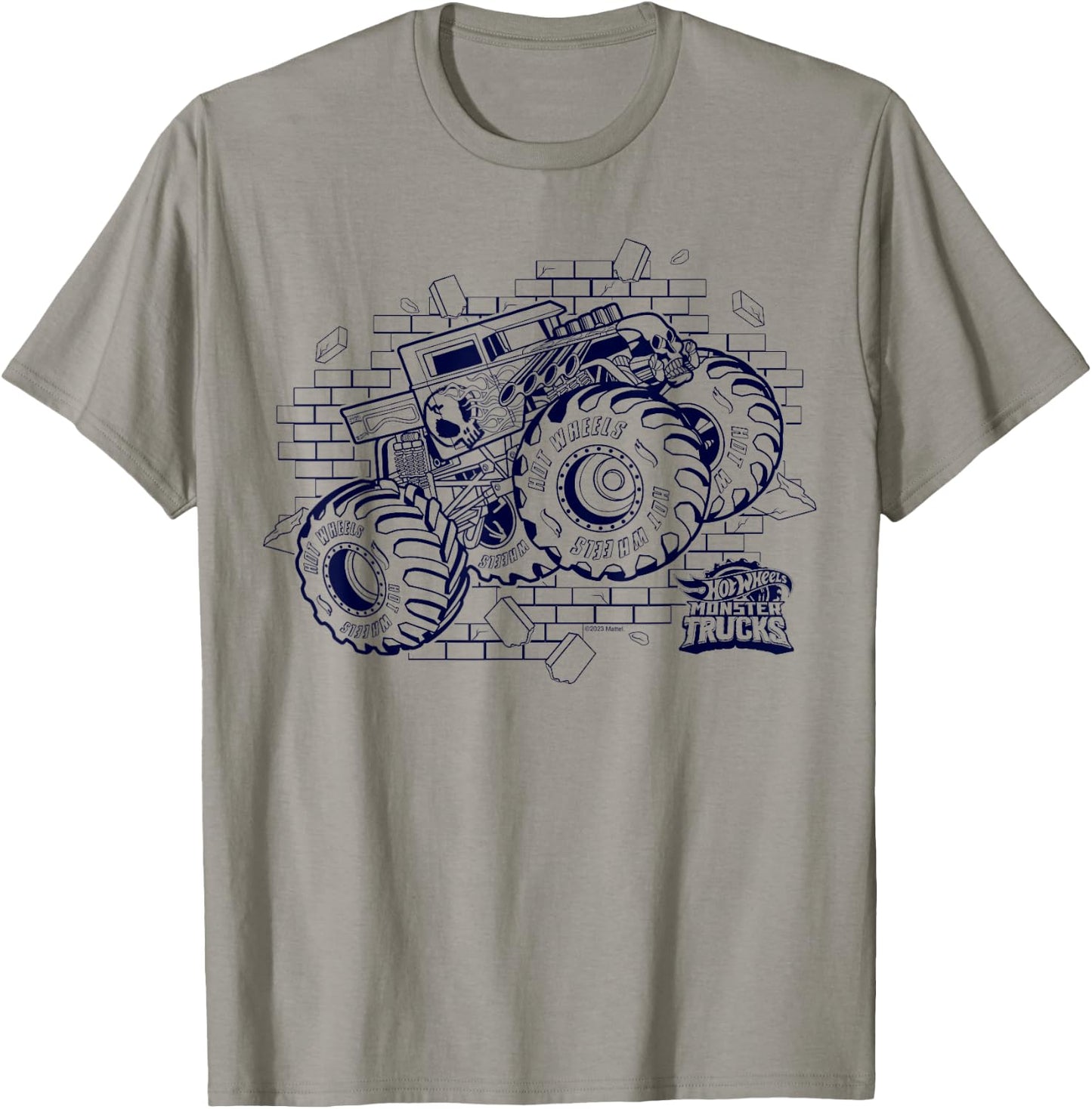 Hot Wheels - Bone Shaker Monster Truck T-Shirt - T-Shirt | Sand