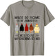 Must Be Home By Sunset Need To Put My Chickens To Bed T-Shirt - T-Shirt | Sand