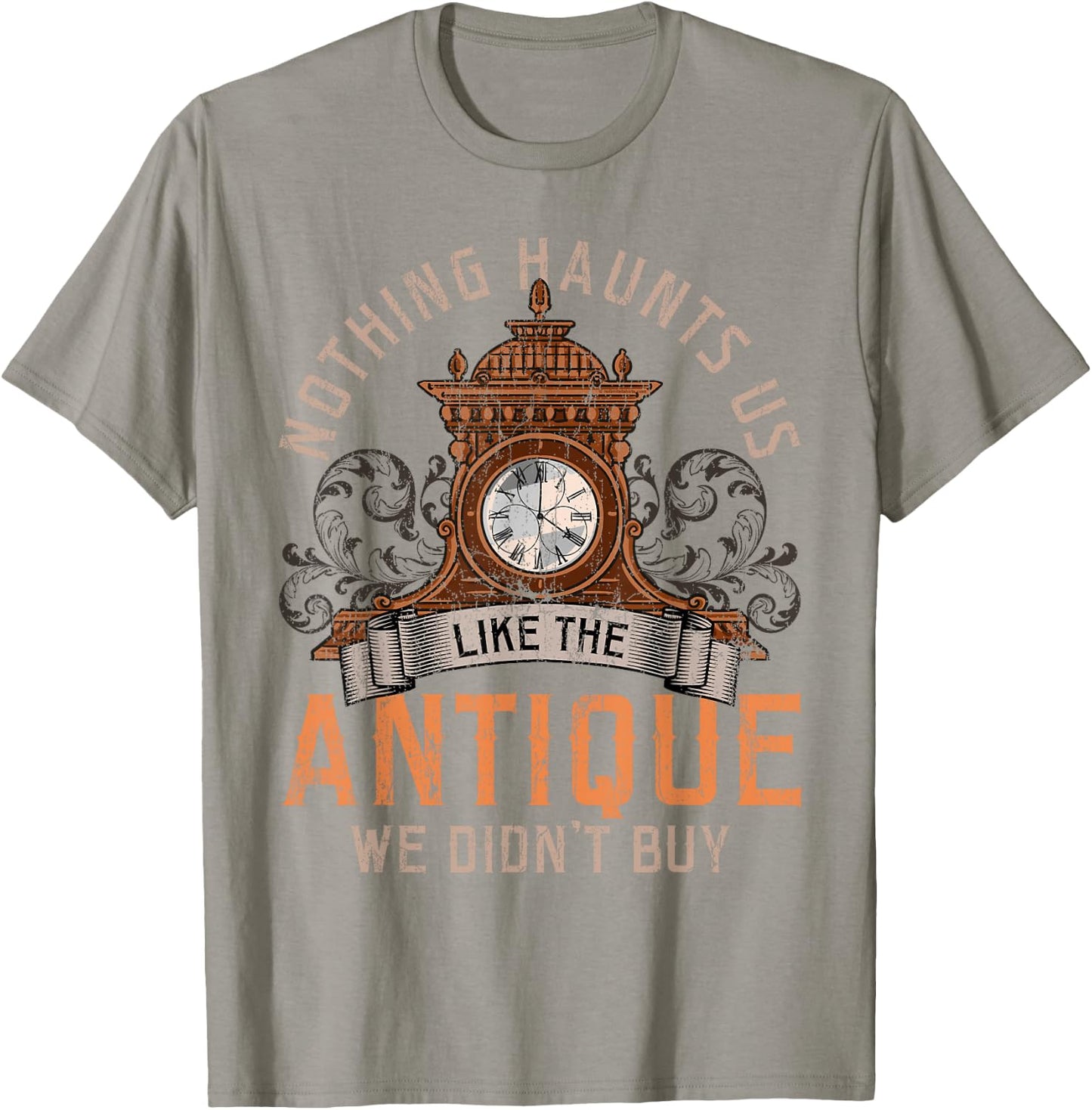 Antiques Collecting Antique Clock for Antique Collector T-Shirt - T-Shirt | Sand