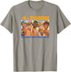 Disney Pixar Turning Red 4 Town Group World Tour T-Shirt - T-Shirt | Sand