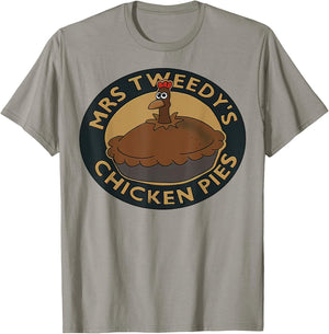 Mrs.Tweedy’s Chicken Pies T-Shirt - T-Shirt | Sand