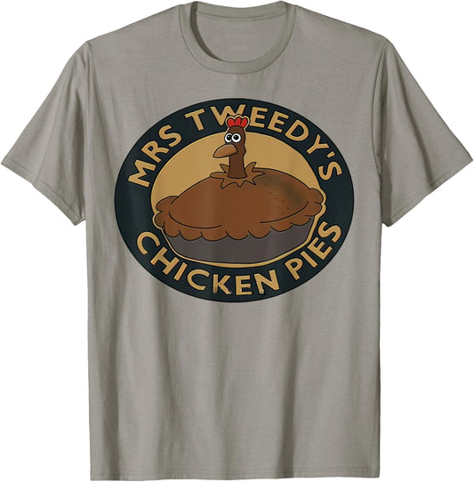 Mrs.Tweedy’s Chicken Pies T-Shirt - T-Shirt | Sand