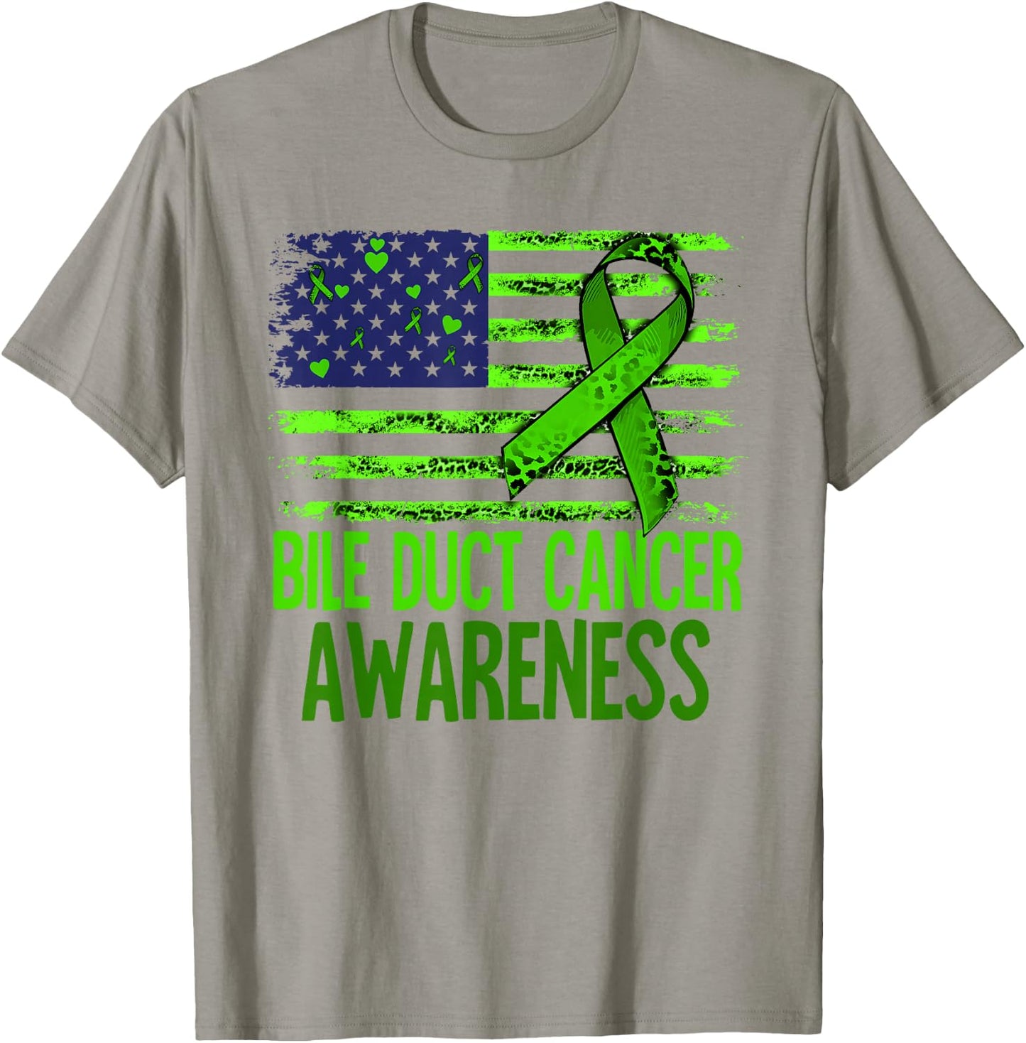 Bile Duct Cancer Awareness T-Shirt - T-Shirt | Sand
