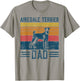 Dog Airedale Terrier Dad - Vintage Airedale Terrier Dad T-Shirt - T-Shirt | Sand