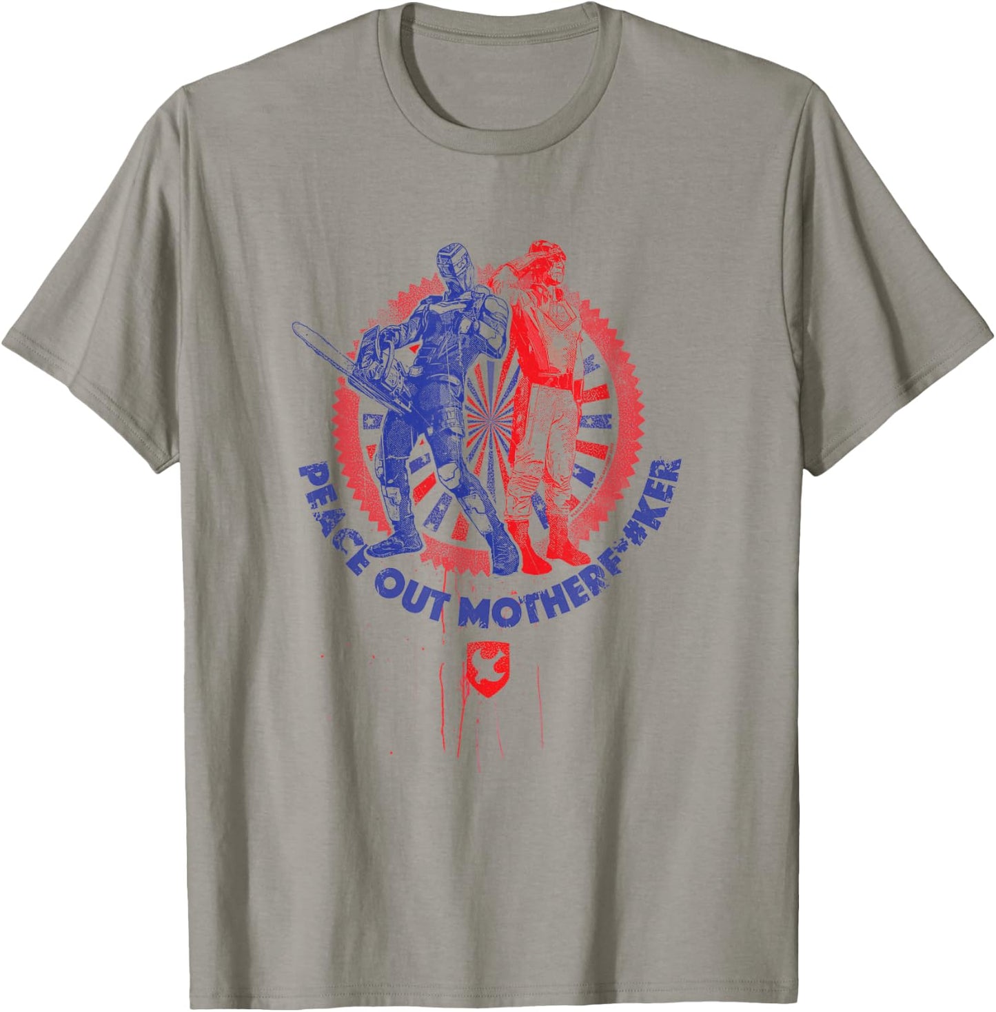 Peacemaker TV Series The Vigilante Peace Stamp T-Shirt - T-Shirt | Sand