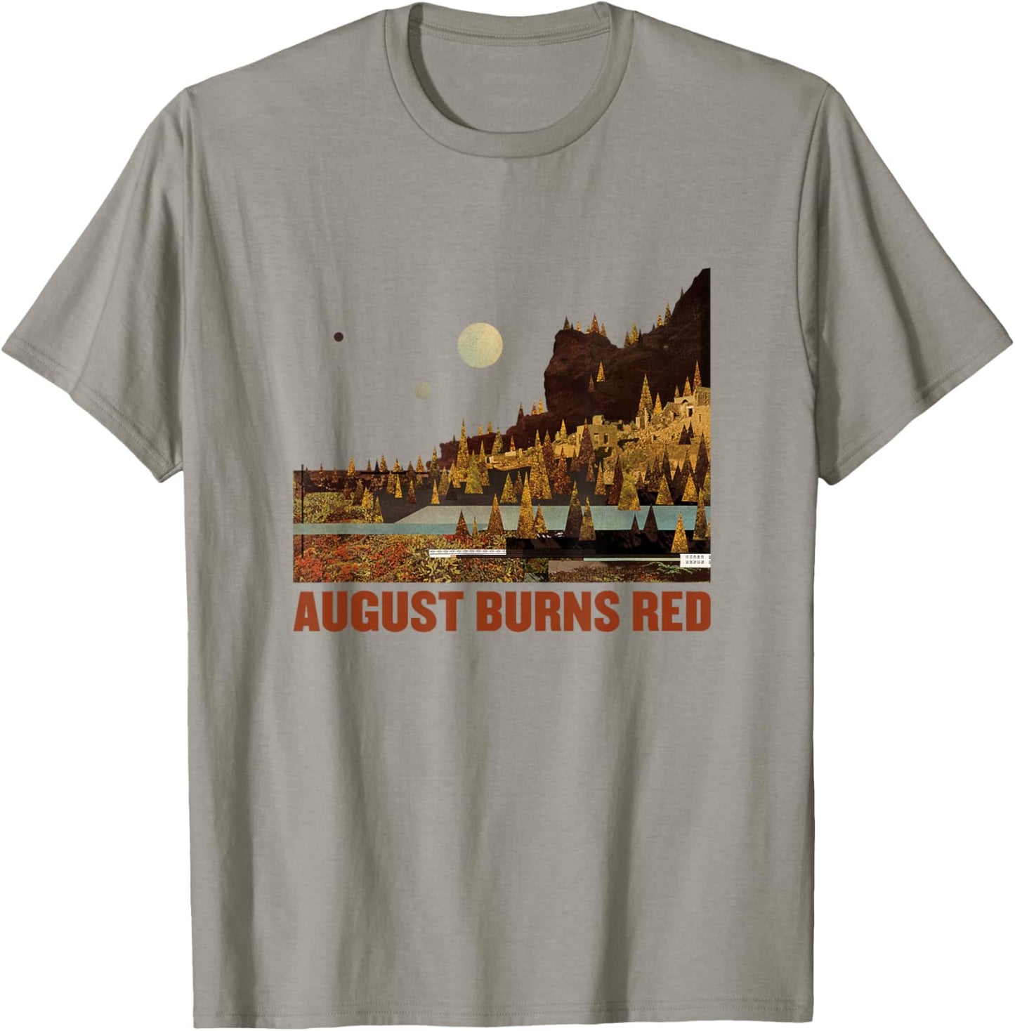 August Burns Red - Found In Far Away Places Cover T-Shirt - T-Shirt | Sand