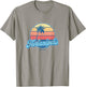 Vintage Florianopolis Brazil Classic 70s Retro Surfer T-Shirt - T-Shirt | Sand
