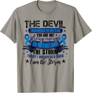 Colon Cancer Fighter T-Shirt - T-Shirt | Sand