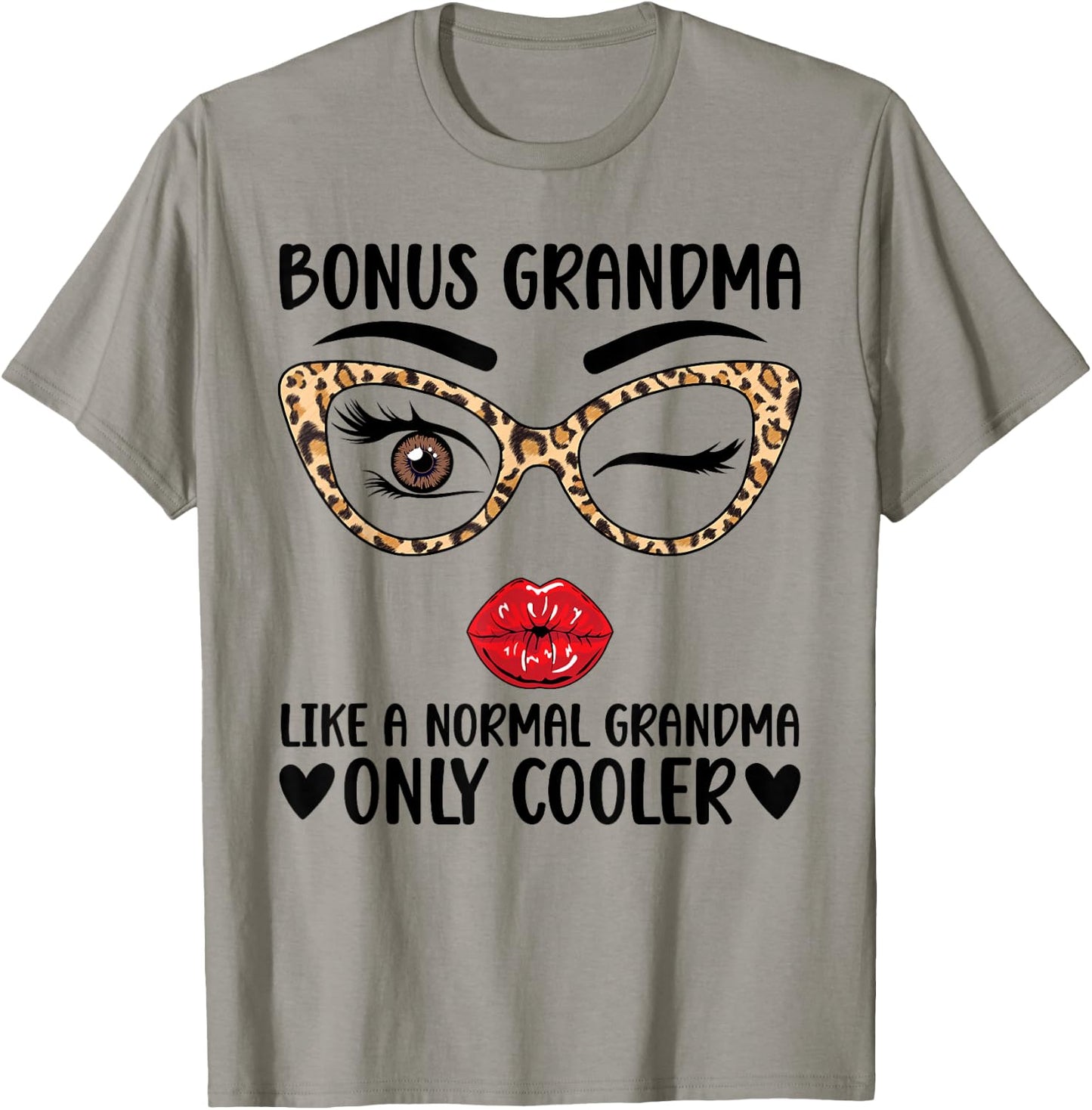 Bonus Grandma Cool Bonus Grandmother Step Grandma T-Shirt - T-Shirt | Sand