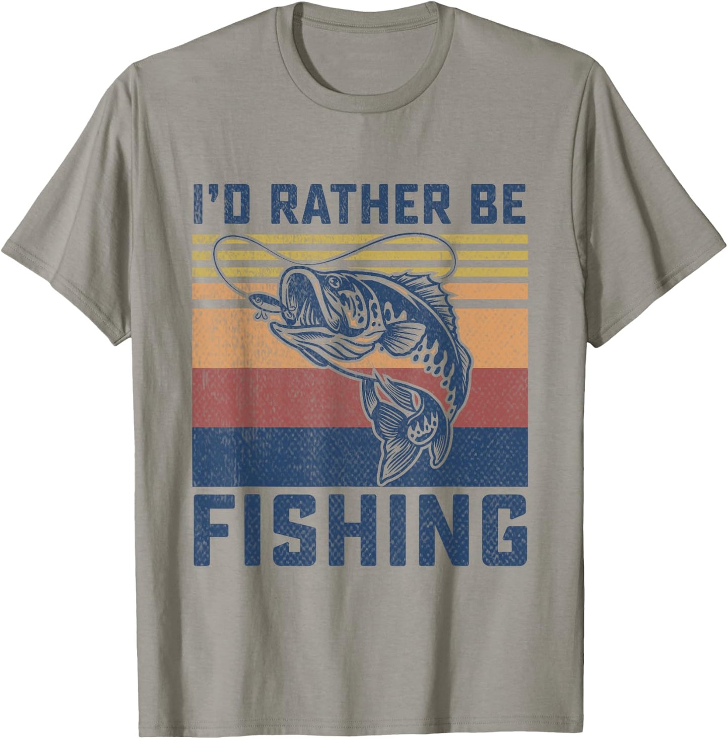 Funny Fishing Bass Fish Fisherman Gifts for Boys Kids Men T-Shirt - T-Shirt | Sand