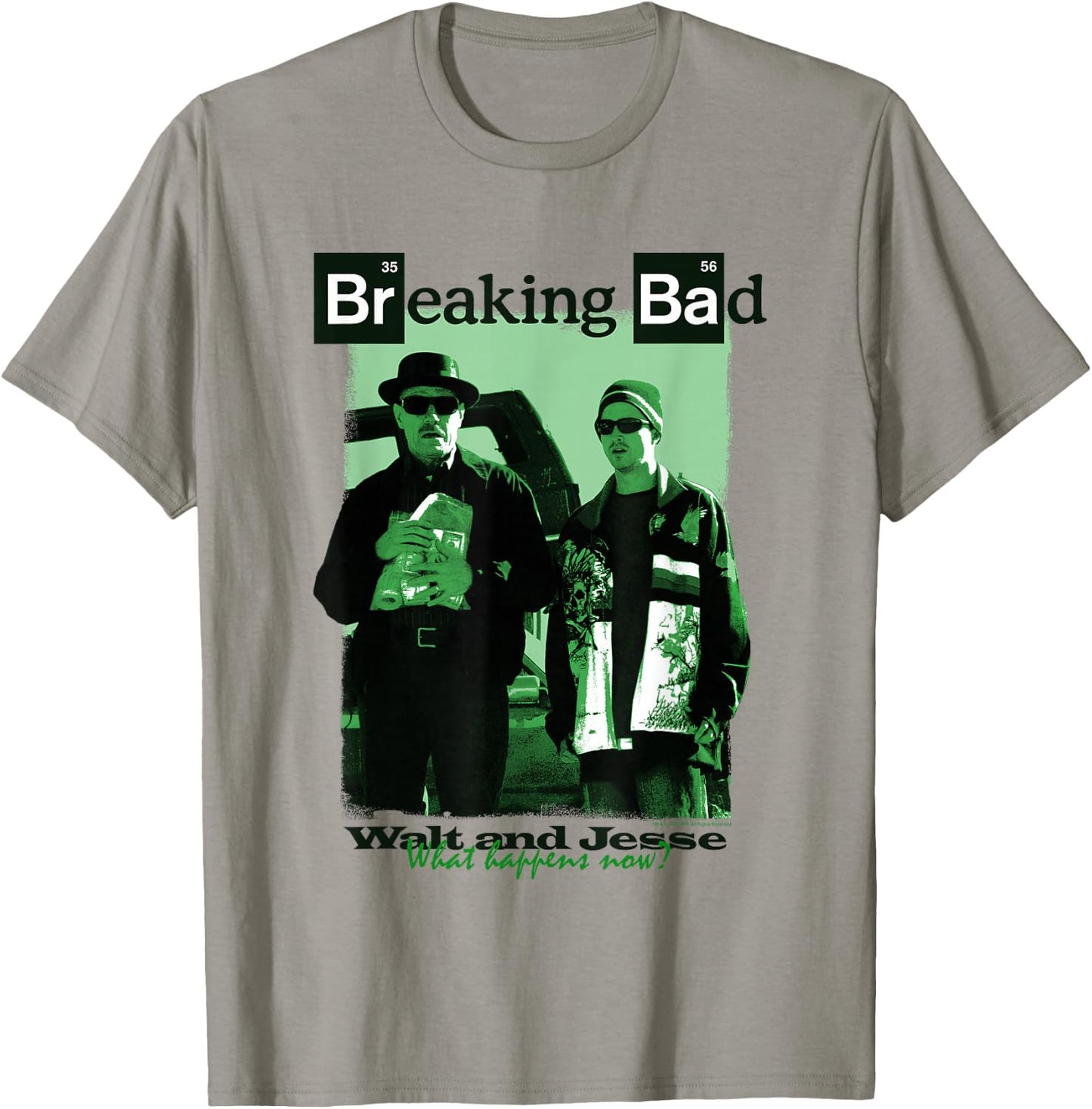 Breaking Bad What Happens Now T-Shirt - T-Shirt | Sand