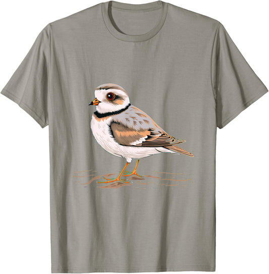 Piping Plover Bird T-Shirt - T-Shirt | Sand