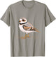 Piping Plover Bird T-Shirt - T-Shirt | Sand